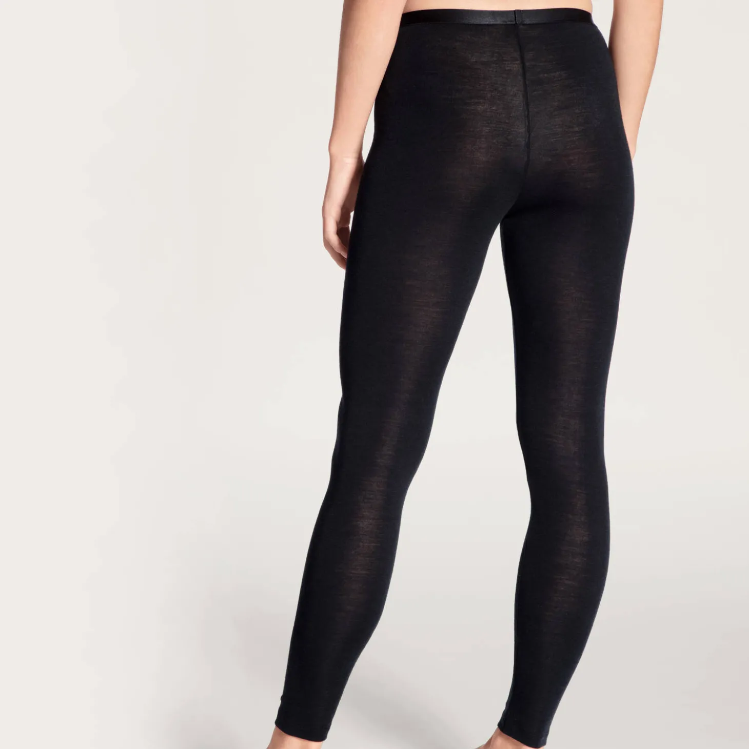 Legging En Laine Et Soie