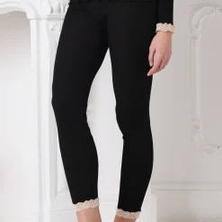 Legging En Laine Et Soie