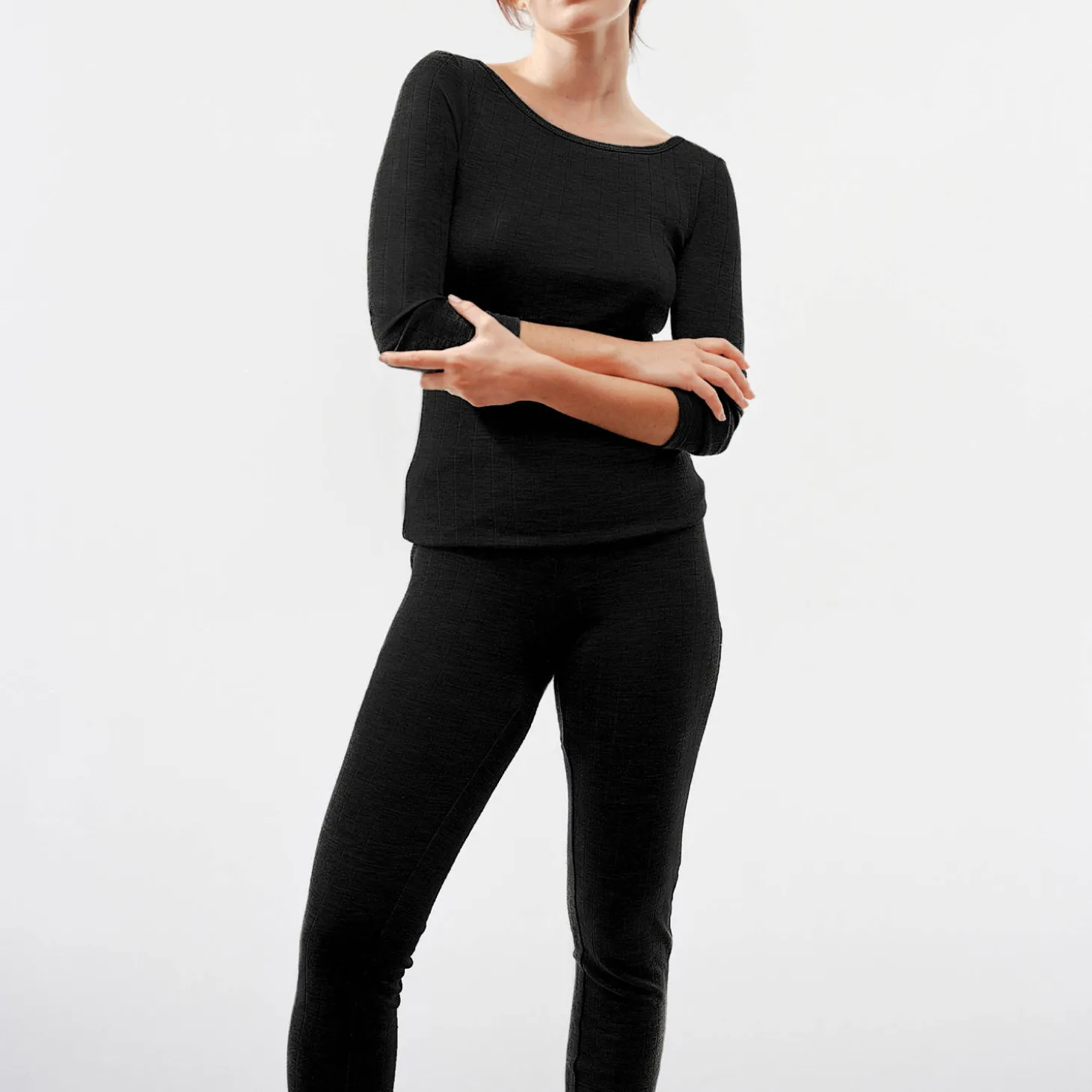 Legging En Laine Et Soie