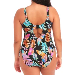 Maillot De Bain 1 Pièce Ajustable Sans Armatures