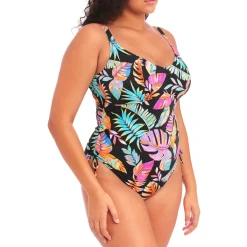 Maillot De Bain 1 Pièce Ajustable Sans Armatures