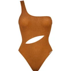 Maillot De Bain 1 Pièce Asymetrique Sans Armatures