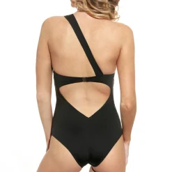 Maillot De Bain 1 Pièce Asymetrique Sans Armatures