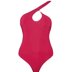Maillot De Bain 1 Pièce Asymetrique Sans Armatures