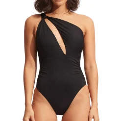 Maillot De Bain 1 Pièce Asymetrique Sans Armatures