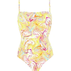 Maillot De Bain 1 Pièce Bustier Luz Sans Armatures