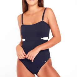 Maillot De Bain 1 Pièce Bustier Eline Sans Armatures