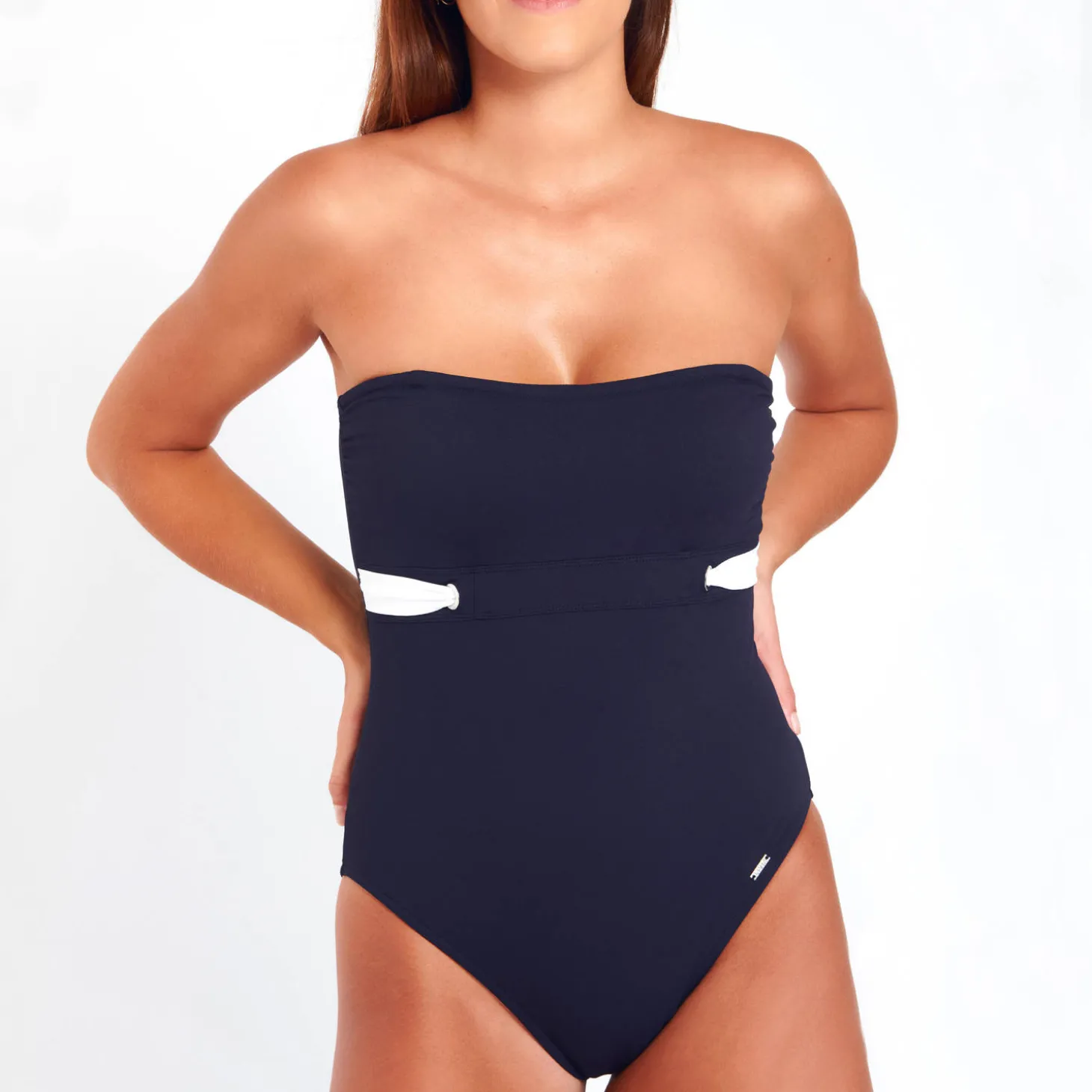 Maillot De Bain 1 Pièce Bustier Eline Sans Armatures