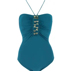 Maillot De Bain 1 Pièce Bustier Sans Armatures