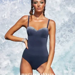 Maillot De Bain 1 Pièce Bustier Armatures