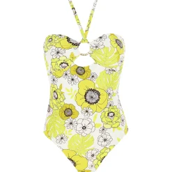 Maillot De Bain 1 Pièce Bustier Sans Armatures