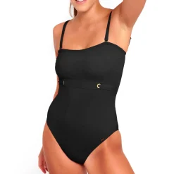 Maillot De Bain 1 Pièce Bustier Eline Sans Armatures