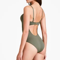 Maillot De Bain 1 Pièce Bustier Armatures