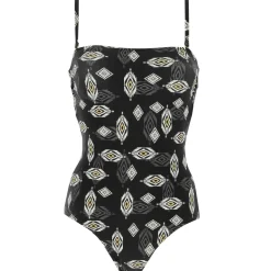 Maillot De Bain 1 Pièce Bustier Luz Sans Armatures
