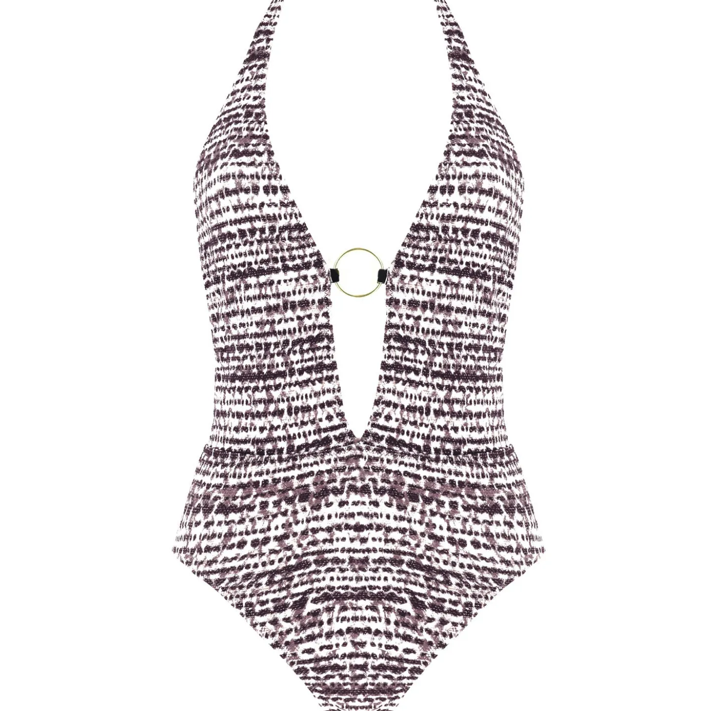 Maillot De Bain 1 Pièce Decollete Caititu Sans Armatures