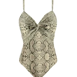 Maillot De Bain 1 Pièce Decollete Sans Armatures