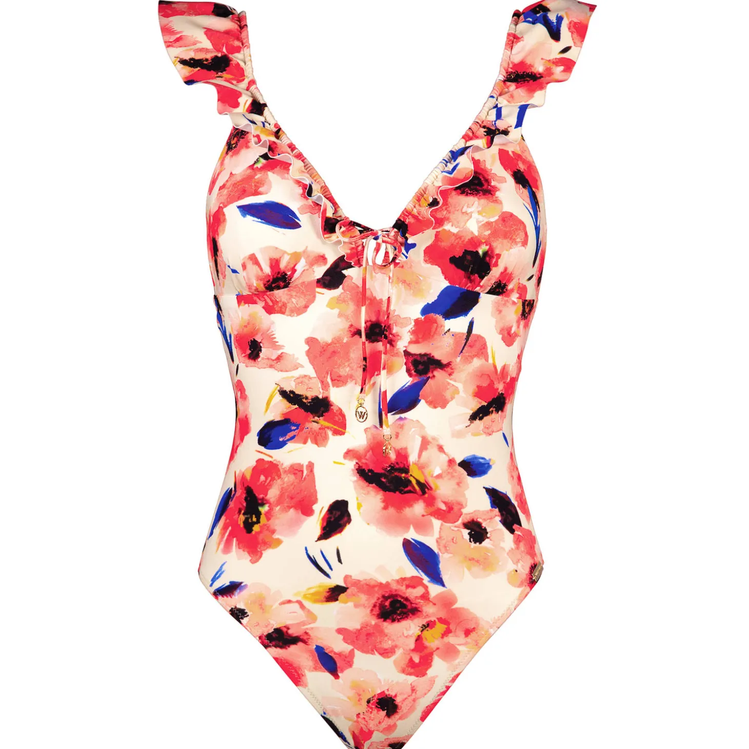 Maillot De Bain 1 Pièce Decollete Sans Armatures