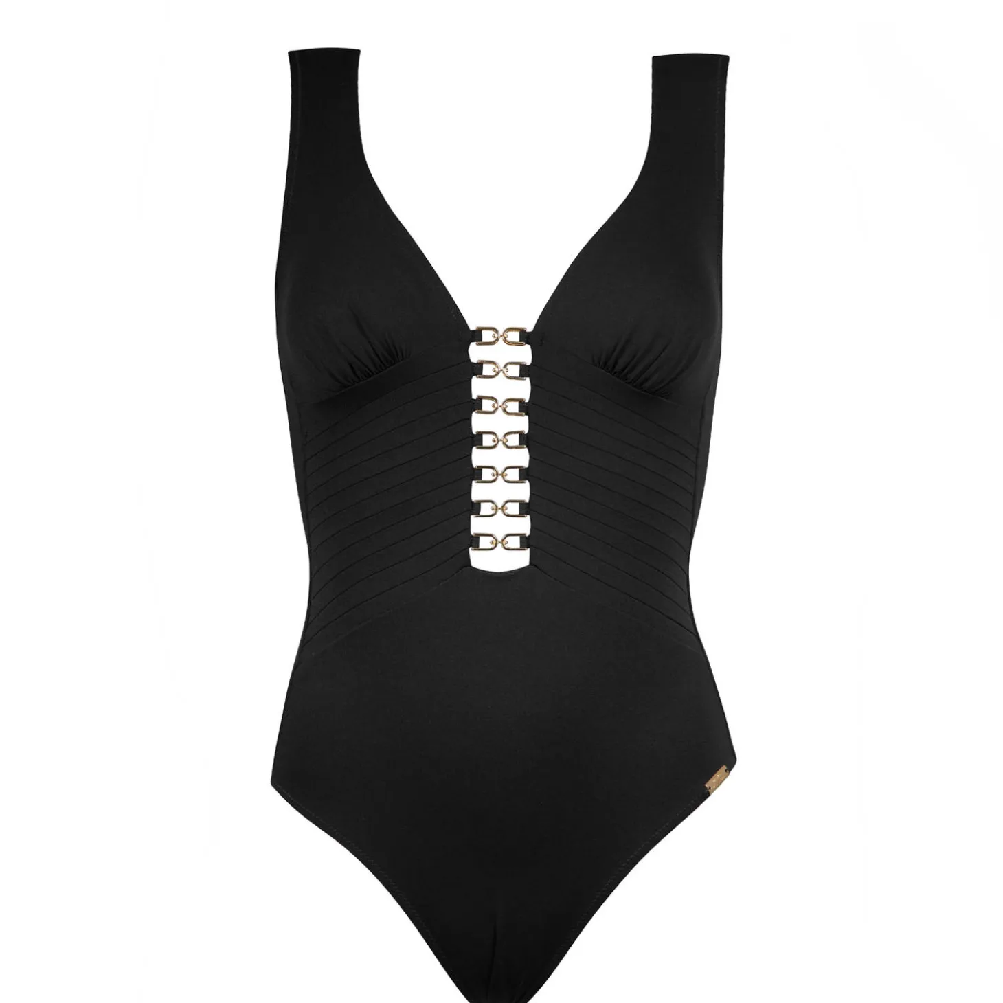Maillot De Bain 1 Pièce Decollete Plongeant Sans Armatures