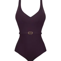 Maillot De Bain 1 Pièce Decollete Sans Armatures