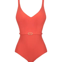 Maillot De Bain 1 Pièce Decollete Sans Armatures