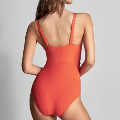 Maillot De Bain 1 Pièce Decollete Sans Armatures