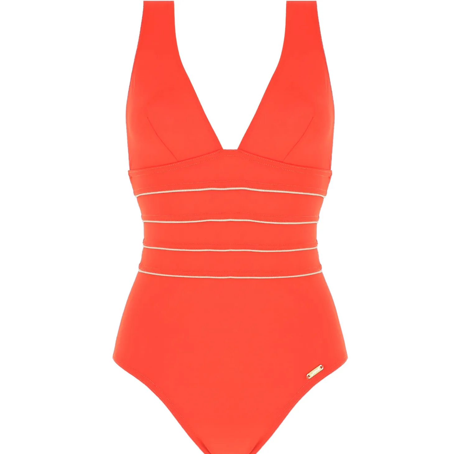 Maillot De Bain 1 Pièce Decollete Nicole Sans Armatures