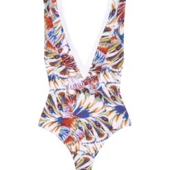 Maillot De Bain 1 Pièce Decollete Plongeant Nobay Sans Armatures