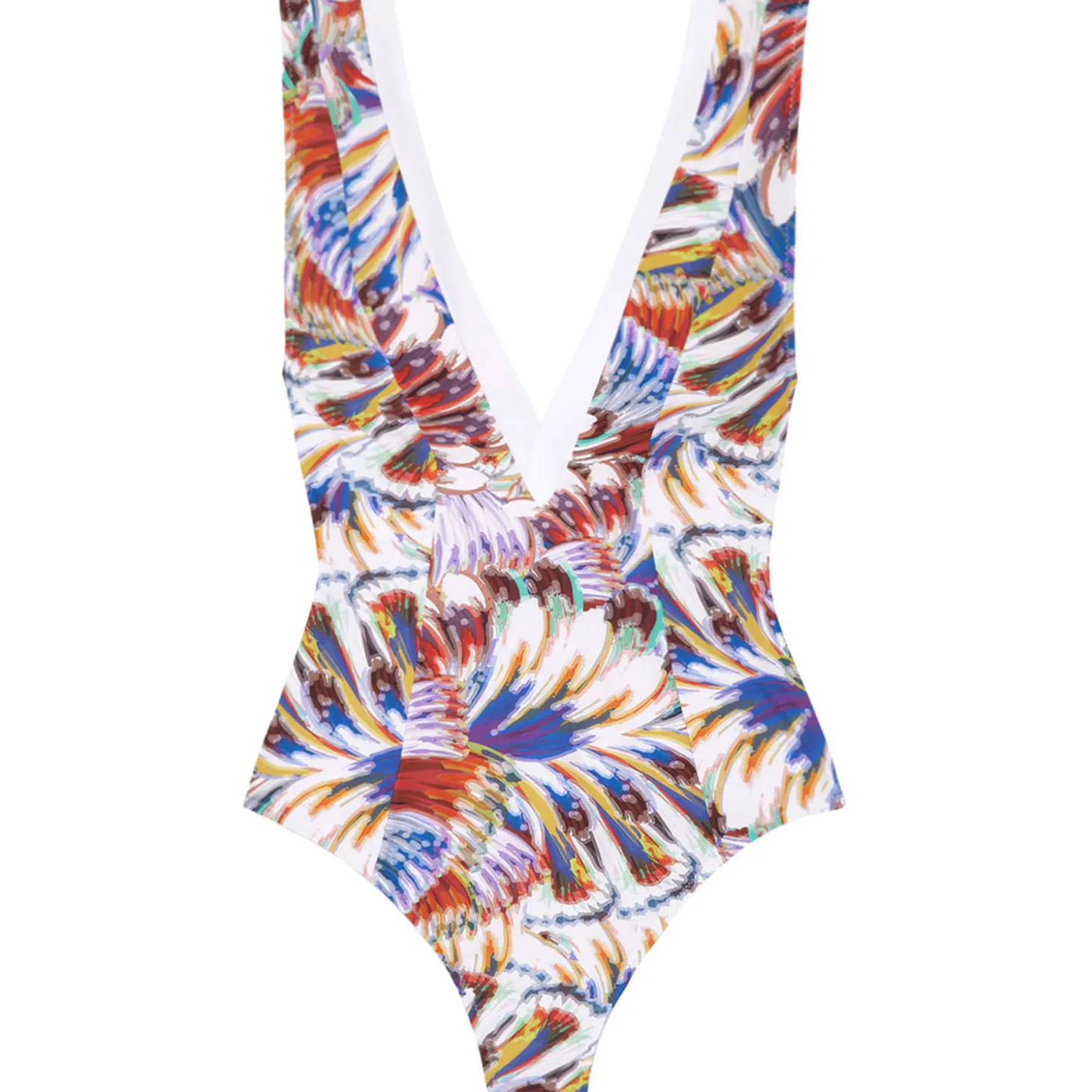 Maillot De Bain 1 Pièce Decollete Plongeant Nobay Sans Armatures