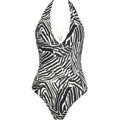 Maillot De Bain 1 Pièce Decollete Plongeant Sans Armatures