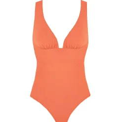 Maillot De Bain 1 Pièce Decollete Plongeant Capri Sans Armatures