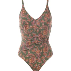 Maillot De Bain 1 Pièce Decollete Sans Armatures