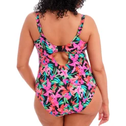 Maillot De Bain 1 Pièce Decollete Sans Armatures