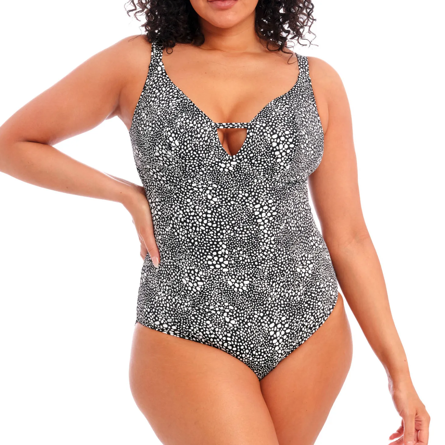 Maillot De Bain 1 Pièce Decollete Sans Armatures