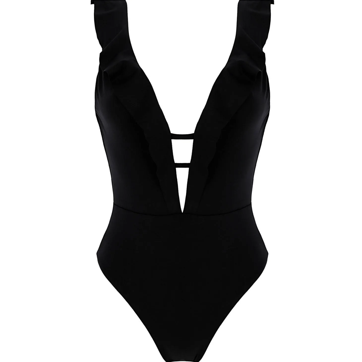 Maillot De Bain 1 Pièce Decollete Pauini Sans Armatures