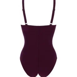 Maillot De Bain 1 Pièce Decollete V Sans Armatures