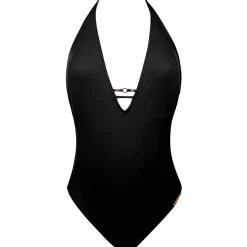 Maillot De Bain 1 Pièce Decollete Plongeant Sans Armatures