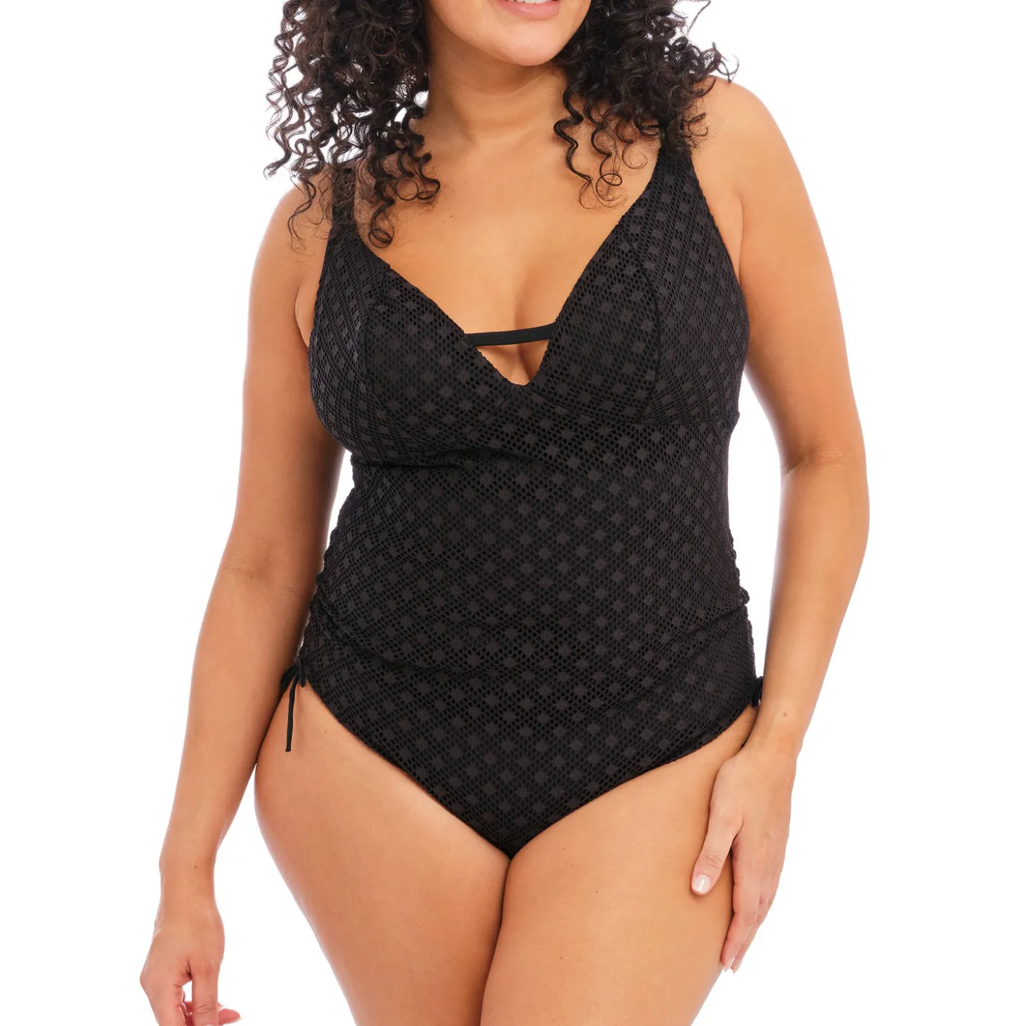 Maillot De Bain 1 Pièce Decollete Sans Armatures