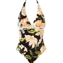 Maillot De Bain 1 Pièce Decollete Sans Armatures