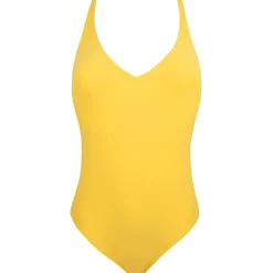 Maillot De Bain 1 Pièce Dos Nu Plongeant Sans Armatures
