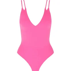 Maillot De Bain 1 Pièce Dos Lace Sans Armatures