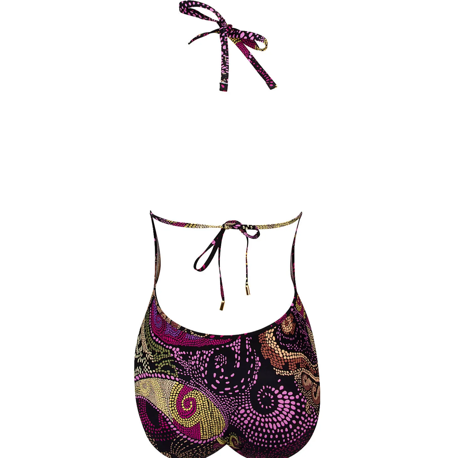 Maillot De Bain 1 Pièce Dos Nu Sans Armatures