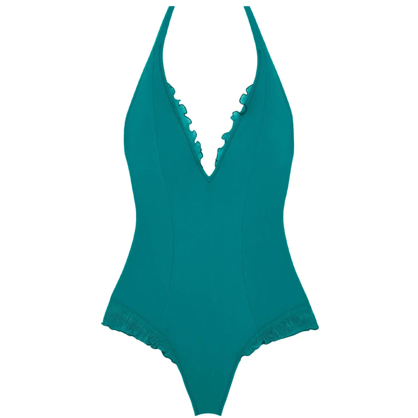 Maillot De Bain 1 Pièce Echancre Caylane Sans Armatures