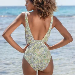 Maillot De Bain 1 Pièce Franges Lina Sans Armatures