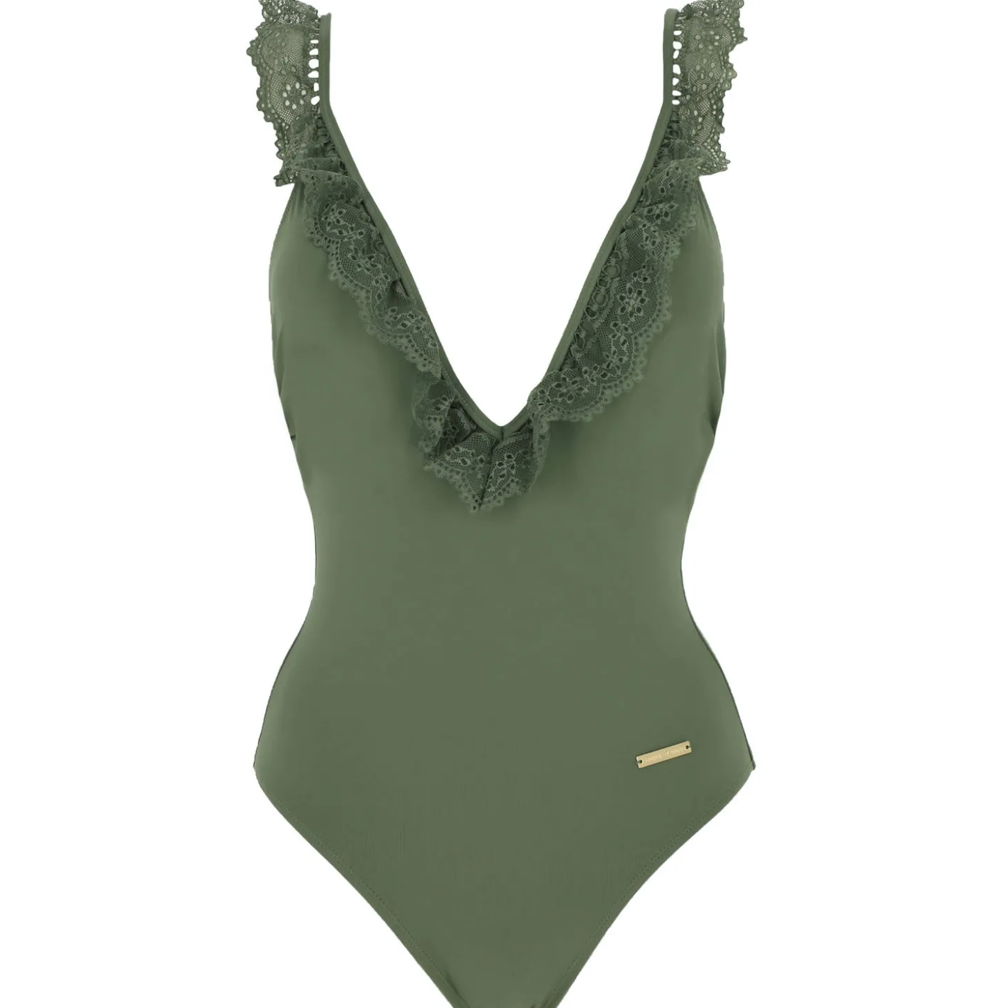 Maillot De Bain 1 Pièce Frilly Sans Armatures
