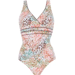 Maillot De Bain 1 Pièce Gainant Decollete Sete Sans Armatures