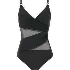 Maillot De Bain 1 Pièce Lissant Decollete Athena Sans Armatures