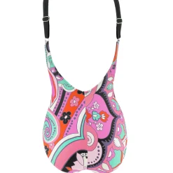 Maillot De Bain 1 Pièce Lissant Decollete Emera Sans Armatures