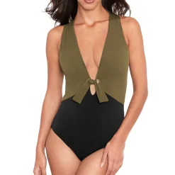 Maillot De Bain 1 Pièce Lissant Halley Sans Armatures
