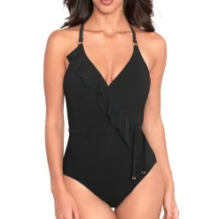Maillot De Bain 1 Pièce Lissant Coques Beau Sans Armatures