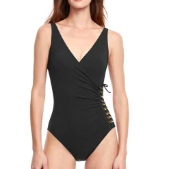 Maillot De Bain 1 Pièce Lissant Sans Armatures